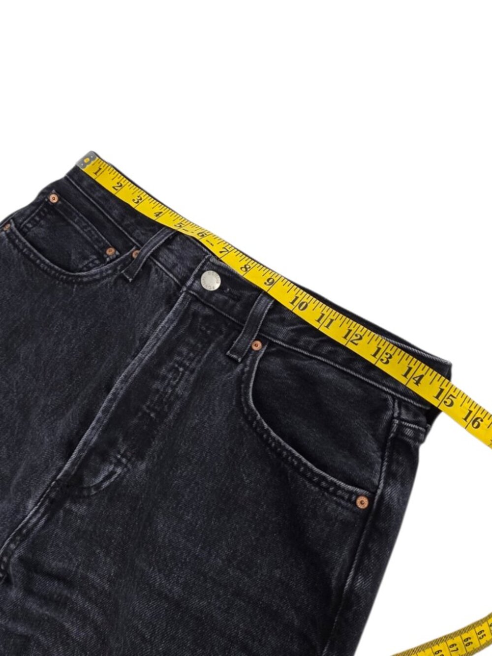 Aritzia Denim Forum The BF High Rise Loose Jeans, Button Fly, Size 27, Cotton - Picture 6 of 11